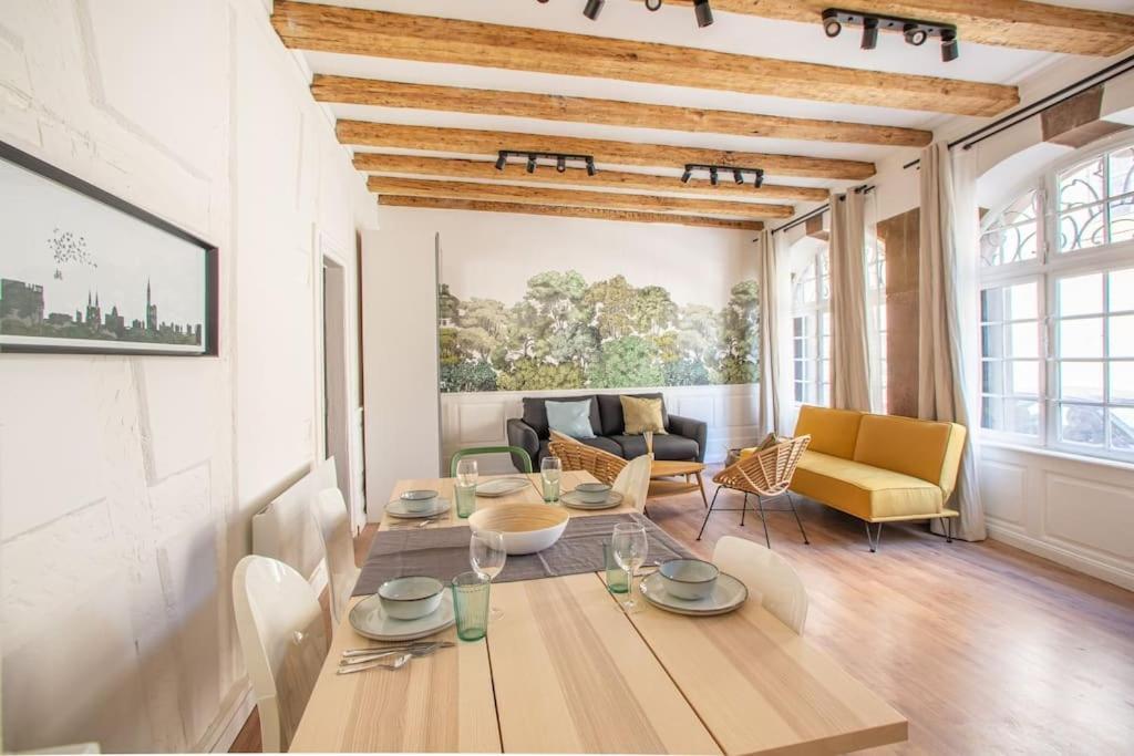 La Halte Strasbourgeoise - Superbe Appt Pres De La Petite France Apartment Exterior photo